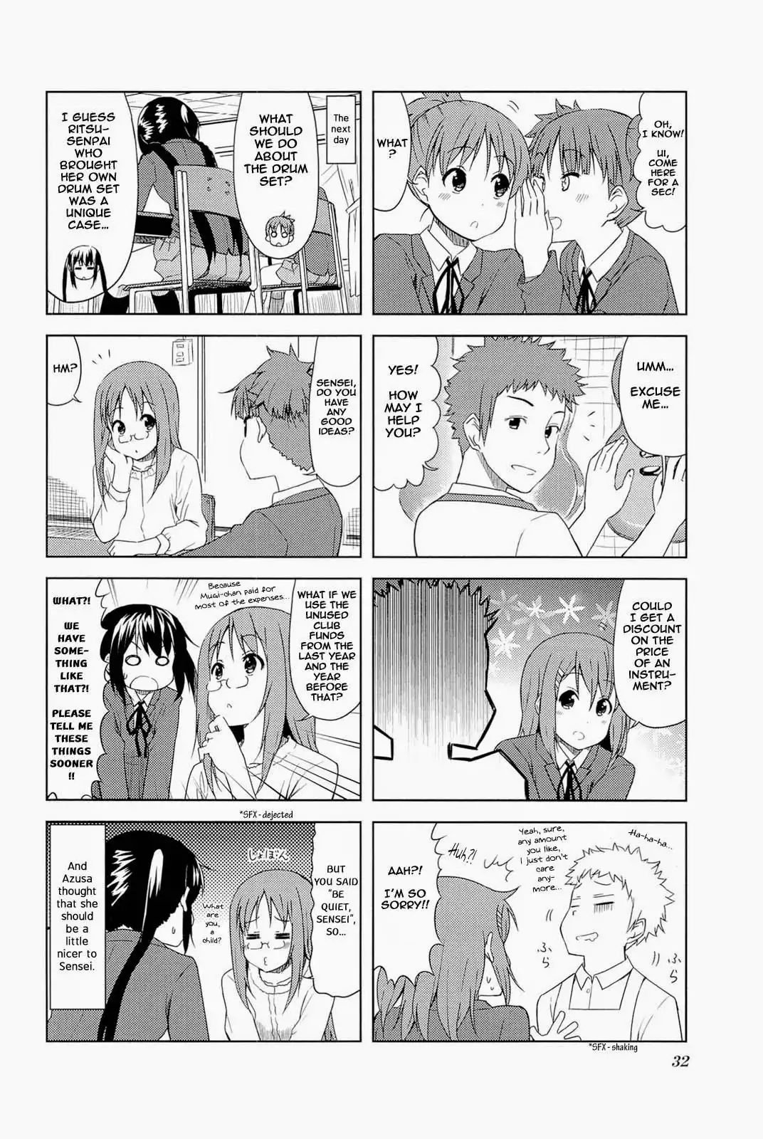 K-ON! - High School Chapter 3 8